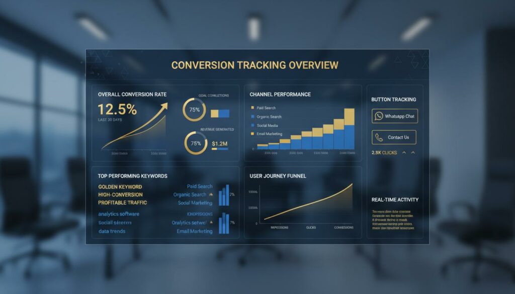 Conversion Tracking 數據分析找出黃金關鍵字