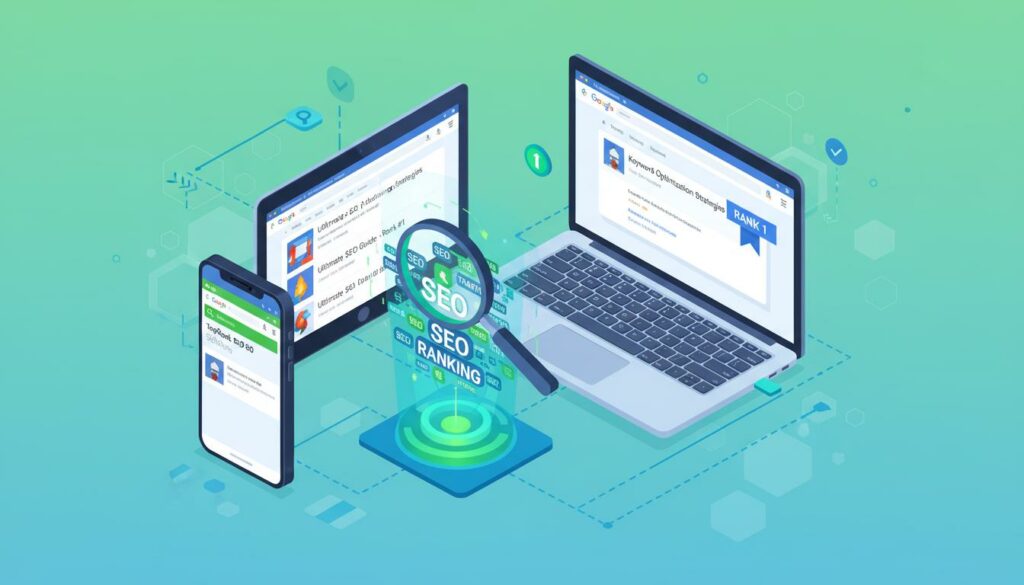 SEO優化讓網站排名Google首頁